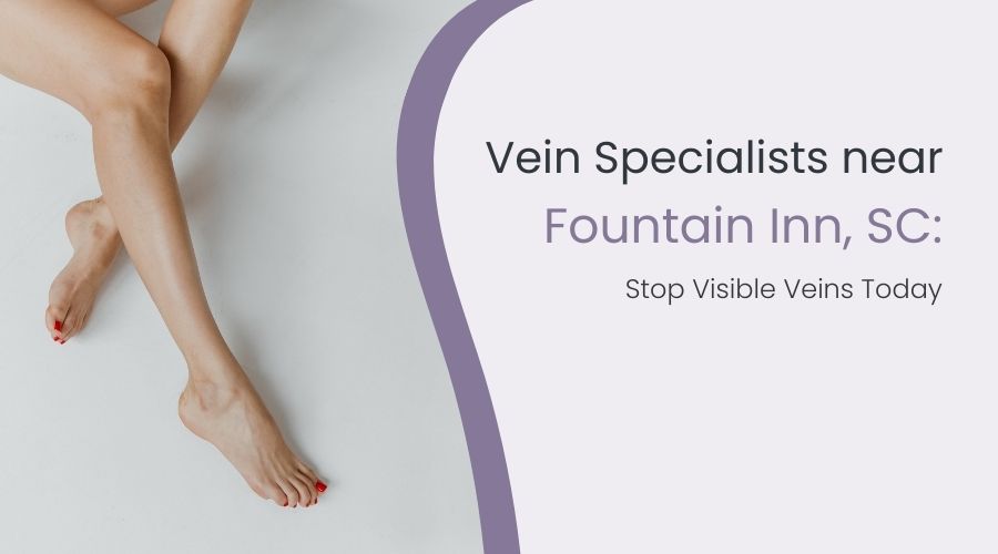 Vein Specialists near Fountain Inn, SC: Stop Visible Veins Today