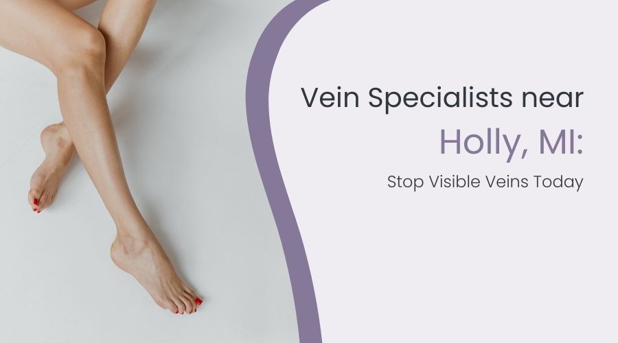 Vein Specialists near Holly, MI: Stop Visible Veins Today